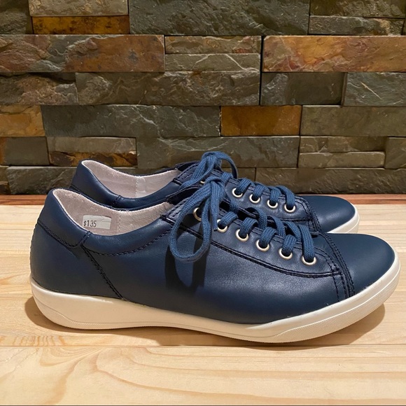 JOSEF SEIBEL • Navy Blue Leather Casual Shoe EU 37 - Picture 2 of 16